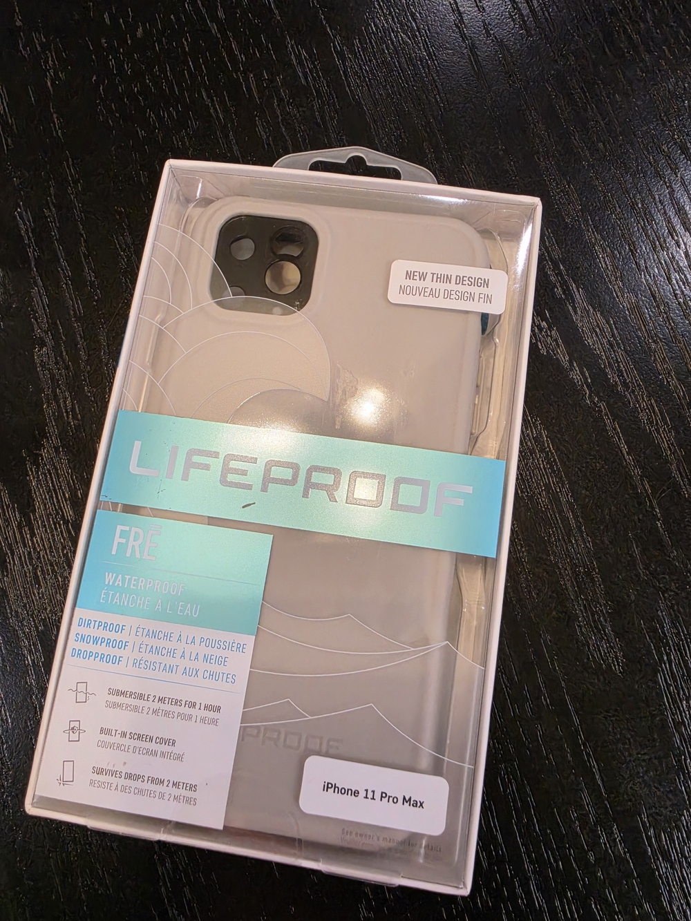 LifeProof FRE Waterproof Case for iPhone 11 Pro Max - Light Gray